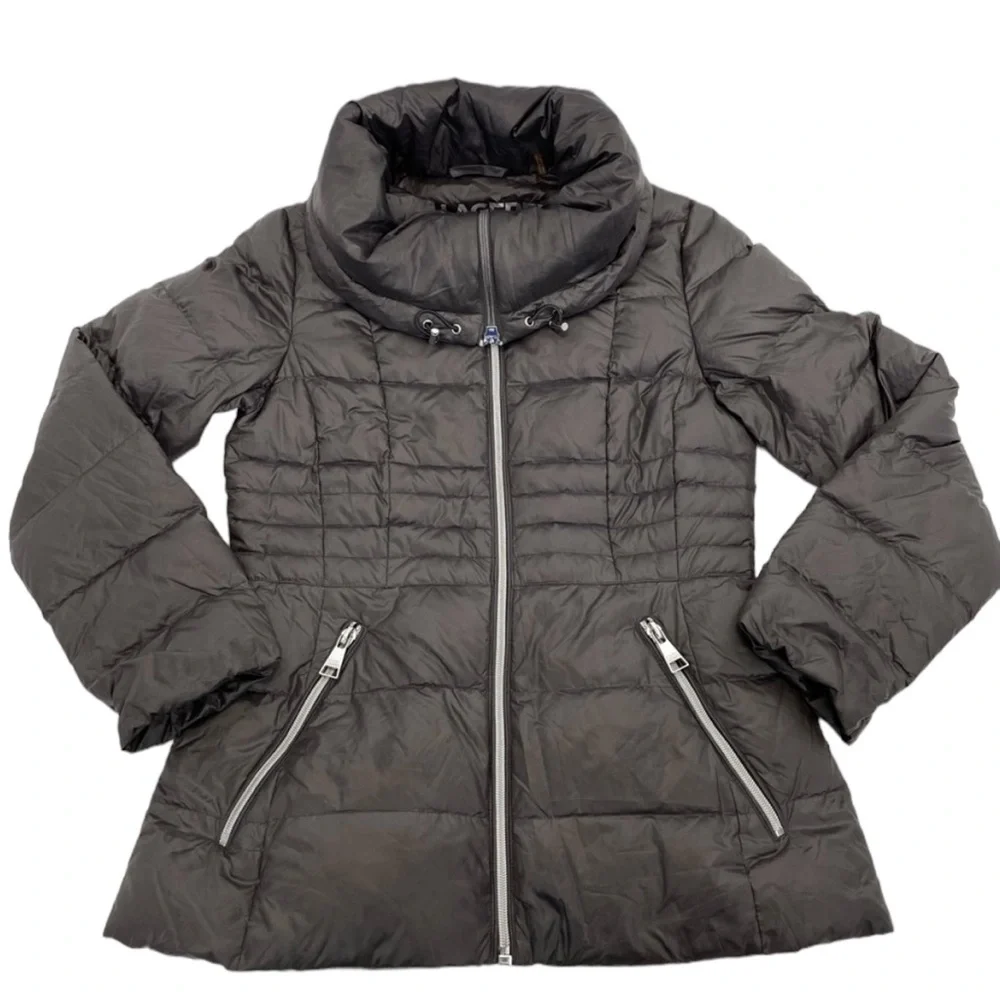 Karl Lagerfeld Down Coat XS Brown - Picture 15 of 15
